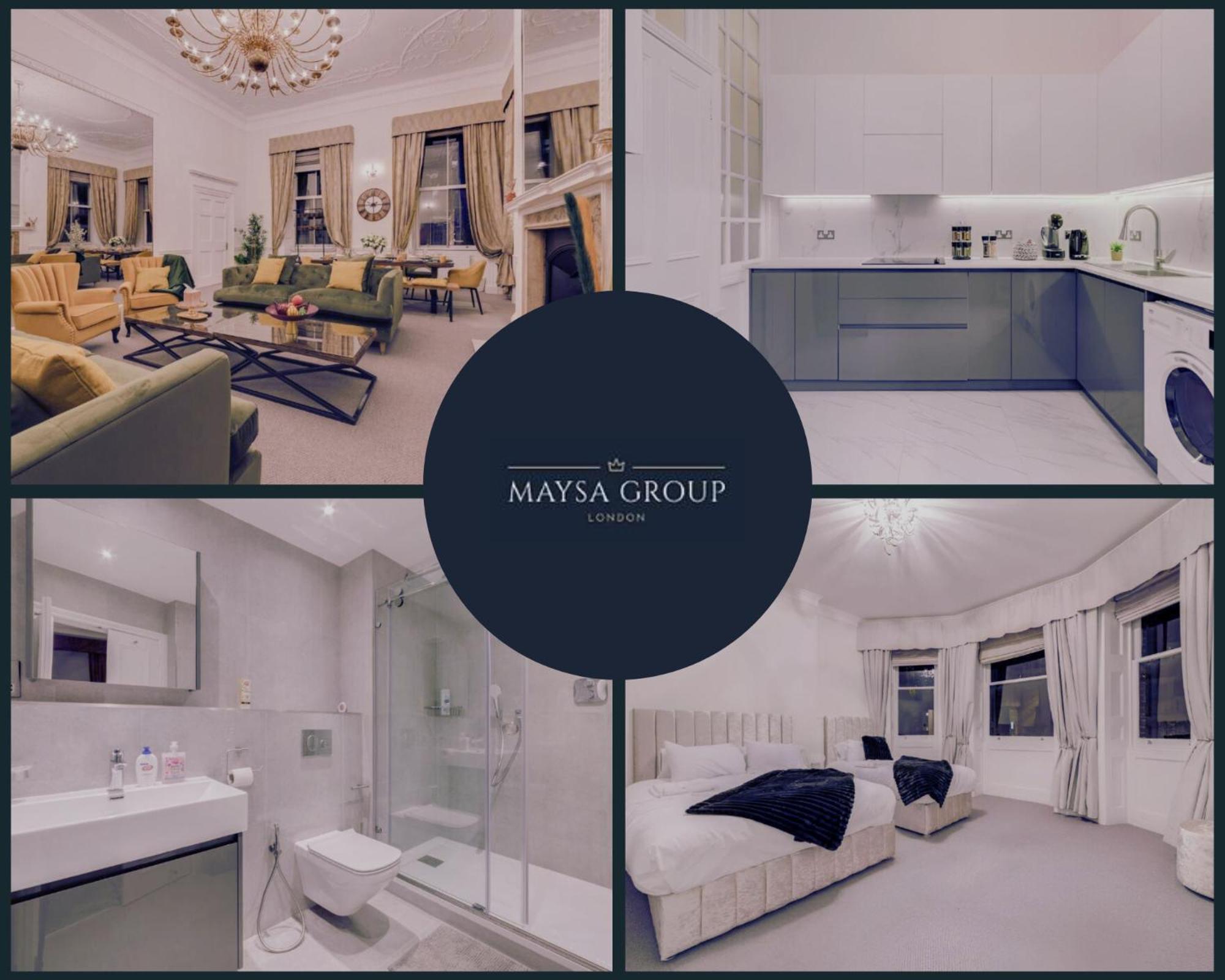 Luxury London 3 Bedroom Duplex With Pool Table - 4Hs Ngoại thất bức ảnh